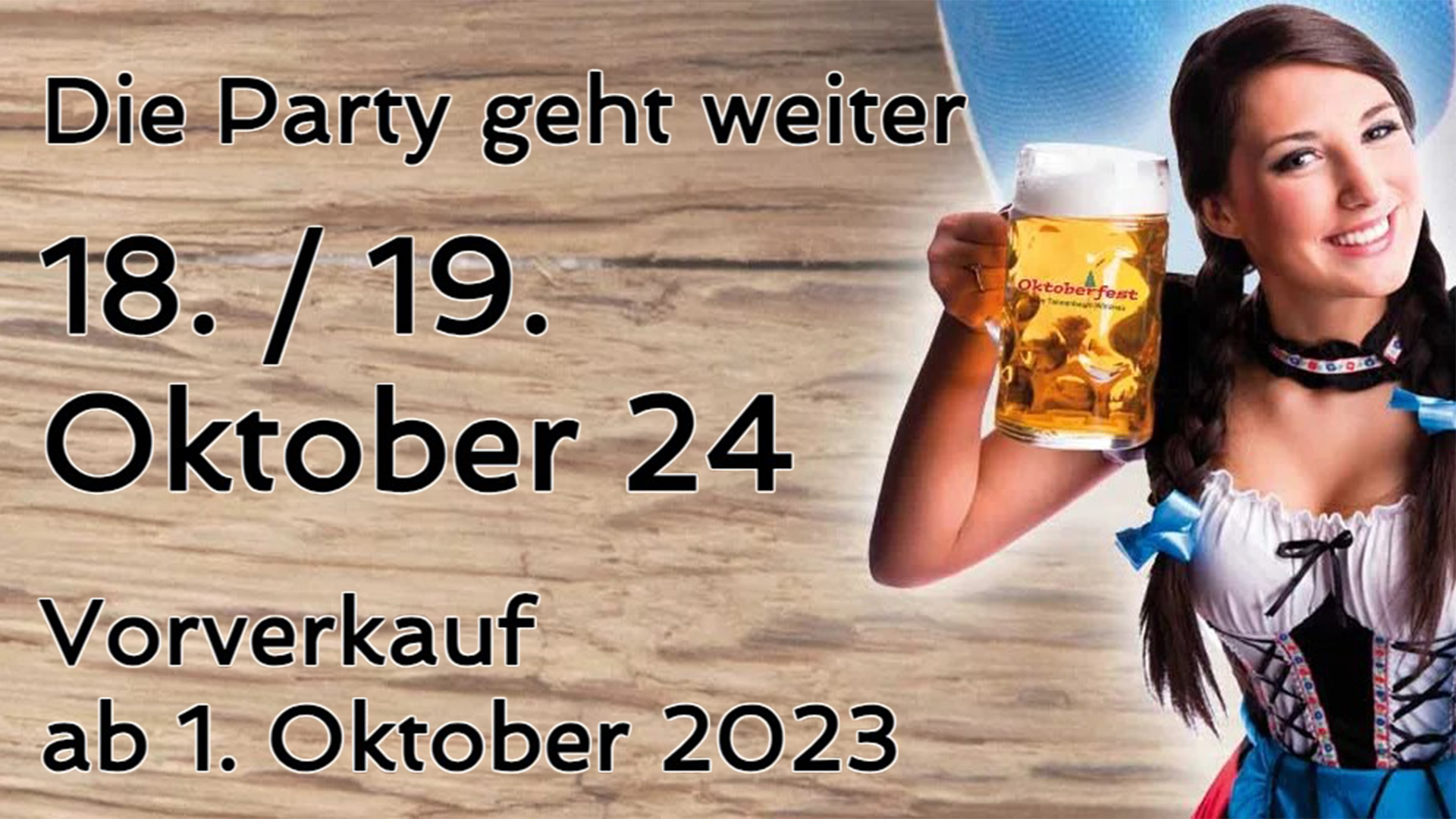 Sponsoring für das Oktoberfest 2024 in Winznau